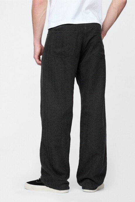 Pantalón De Lino Hombre True Black V2 2