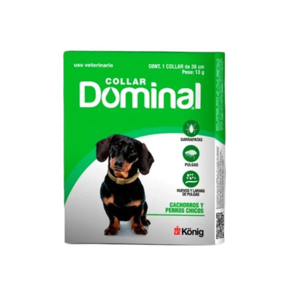 COLLAR ANTIPARASITARIO KONIG DOMINAL CACHORRO COLLAR ANTIPARASITARIO KONIG DOMINAL CACHORRO