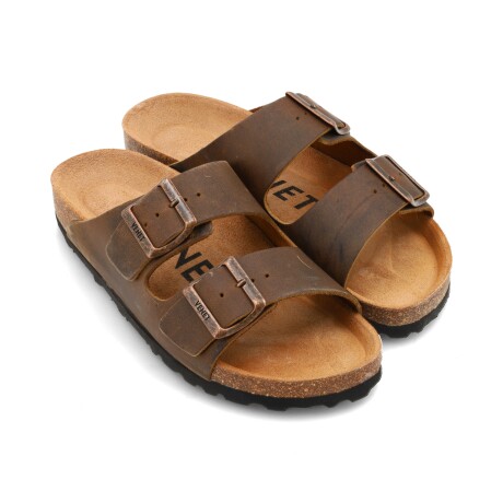 SANDALIAS VENET - CUERO BRUNN TOSTADO
