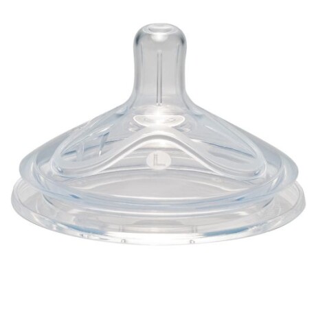 Tetina de Silicona con Cuello Ancho Nip First Moments TRANSPARENTE