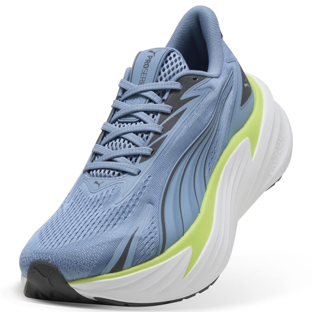 Zapatillas Running Maxima Pro Hombre Zen Blue/chambray Blue/sunny Lime/moody Gray