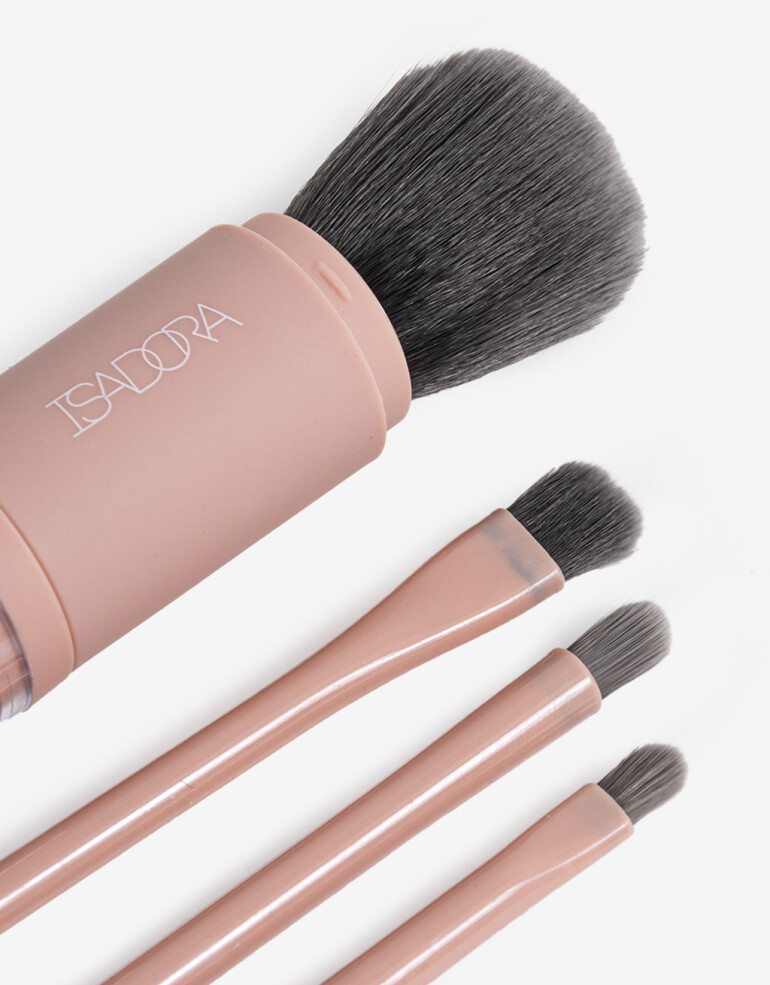 Brochas y Aplicadores Brochas Brocha De Maquillaje Multifunción - Rosa Oscuro