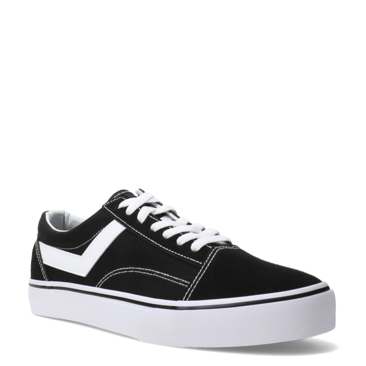 Championes Unisex PONY Casual - Negro - Blanco 