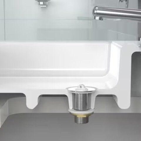 Válvula de lavatorio de bronce 7/8 Blukit Válvula De Lavatorio De Bronce 7/8 Blukit