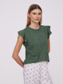 Musculosa Xenia Verde Seco