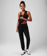 Leggings Jogger Cloud Jersey Mujer Black