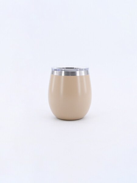 MATE ACERO INOXIDABLE BEIGE
