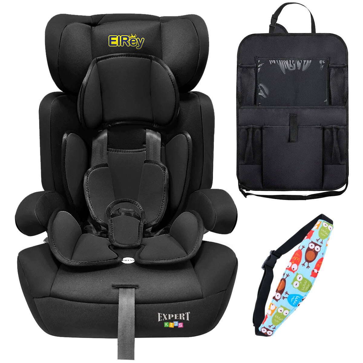 Silla De Auto 3 en 1 Bebé Expert Kids Ragnar + Set - Negro 