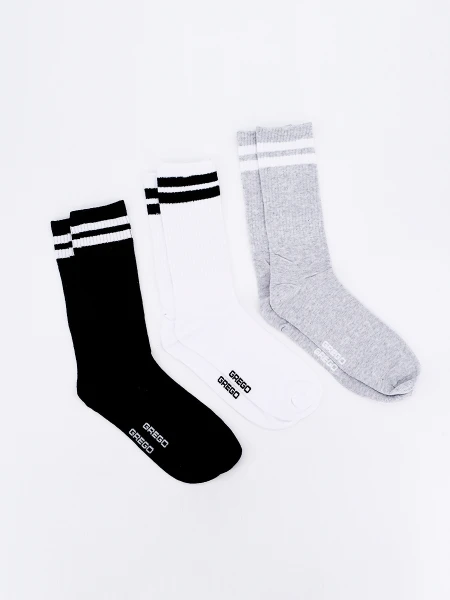 MEDIAS CAÑA CORTA PACK X 3 VARIANTE 3