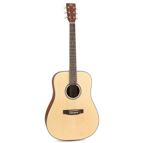 Guitarra Acústica Sx Sd304k Natural Con Funda Guitarra Acústica Sx Sd304k Natural Con Funda