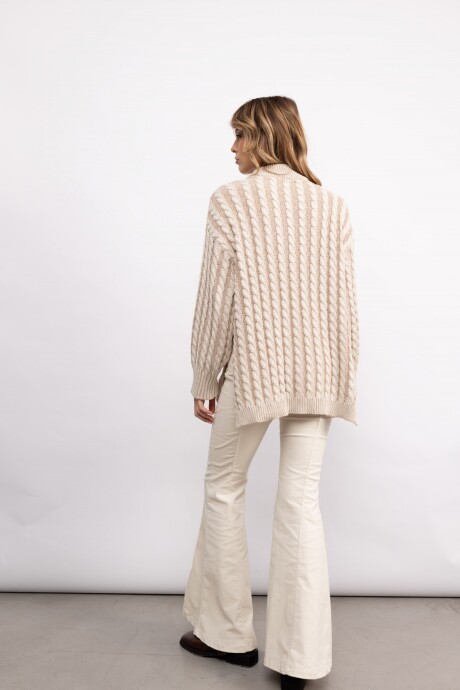 Sweater Edith Long Crudo