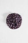 Scrunchie lunares marrón