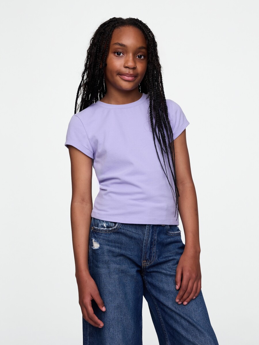 Remera Niña - Warm Violet 568 