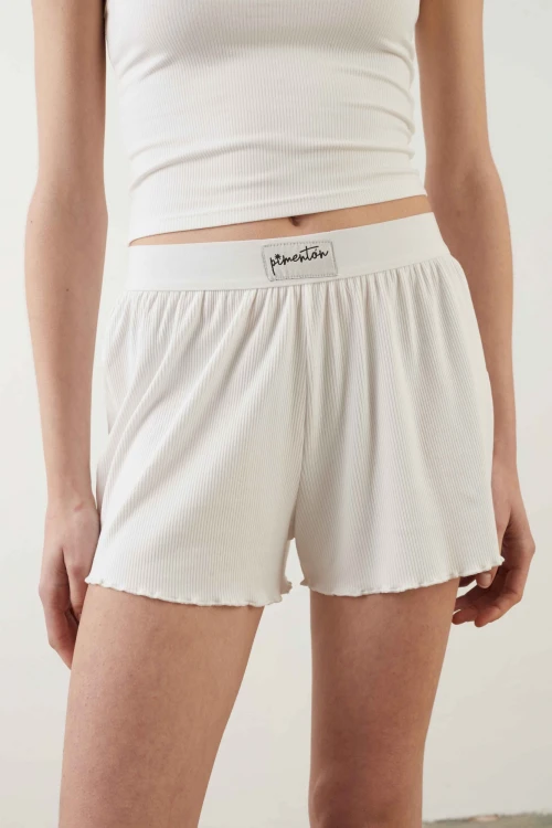 Short Ambar Blanco