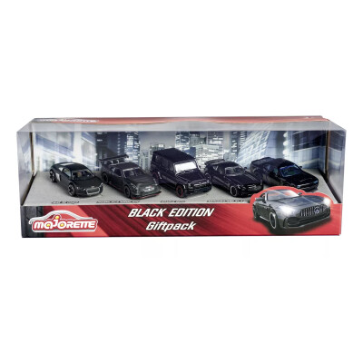 Black Edition Pack 5 Autos Majorette Black Edition Pack 5 Autos Majorette