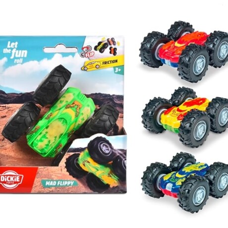 Camioneta Off Road Dickie Toys 10 cm Mad Flippy 001