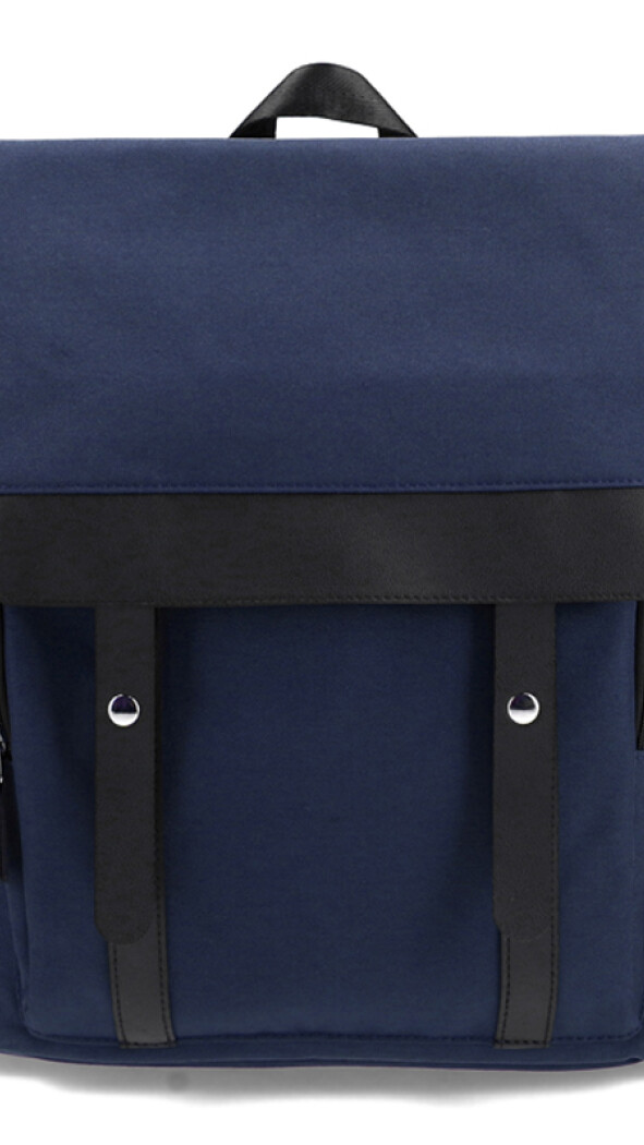 MOCHILA THE TIMES AZUL MARINO