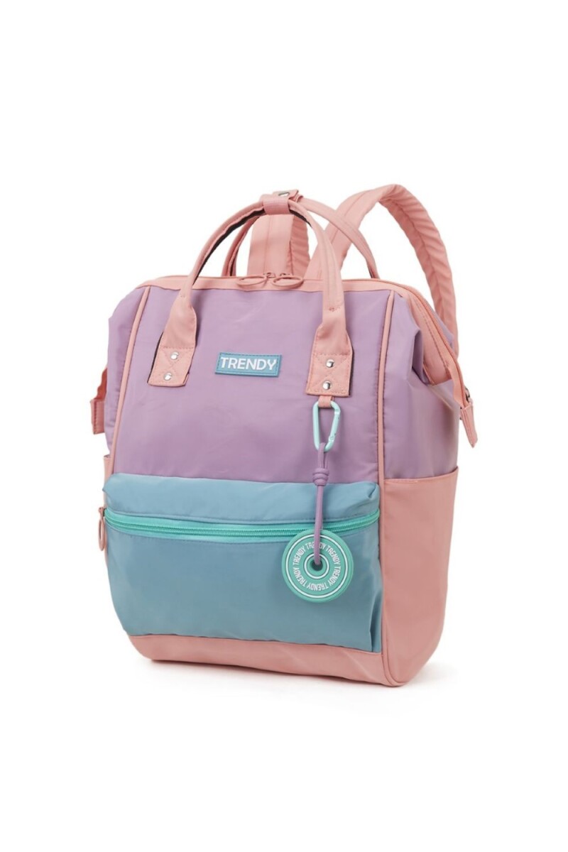 Mochila trendy degrade - Rosa 