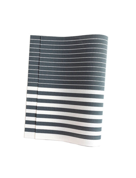 INDIVIDUAL PVC RAYAS 45x30CM VERDE/BLANCO INDIVIDUAL PVC RAYAS 45x30CM VERDE/BLANCO