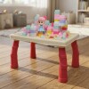 Mesa de bloques construccion P&F princesas