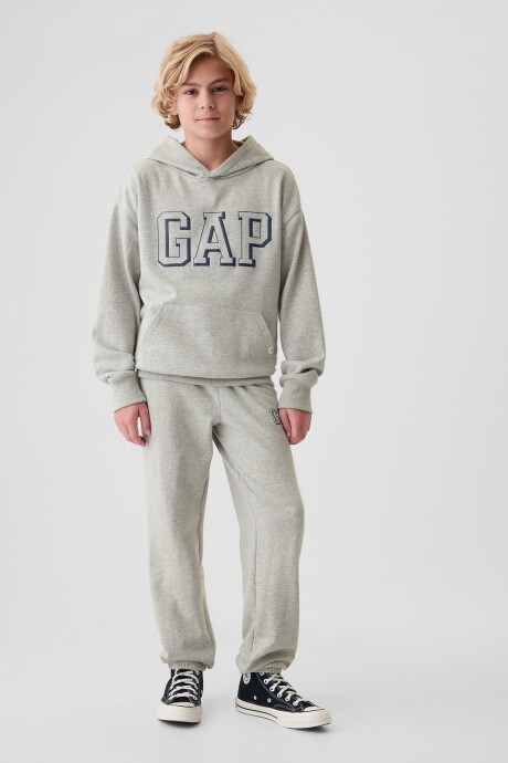 Canguro Logo Gap Niño Light Heather Grey B08