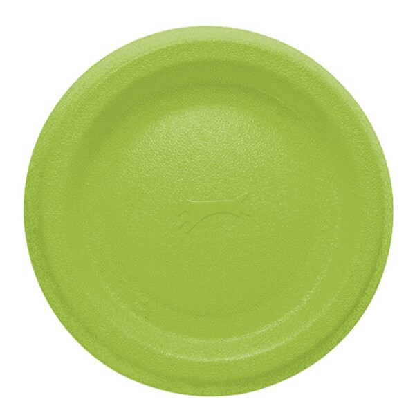 Juguete Para Perro Frisbee Disco Mascota Resistente Calidad Color Variante Verde Fluor