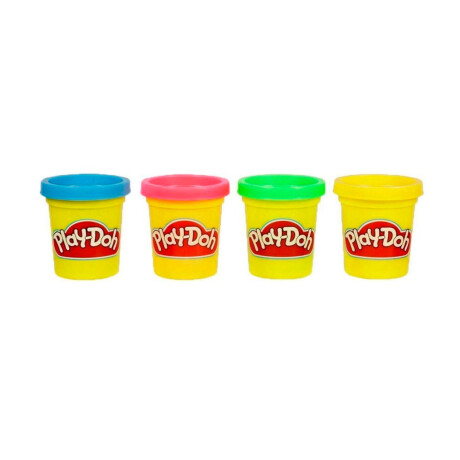Set Plasticina x4 de Varios Colores Play Doh Mini 001
