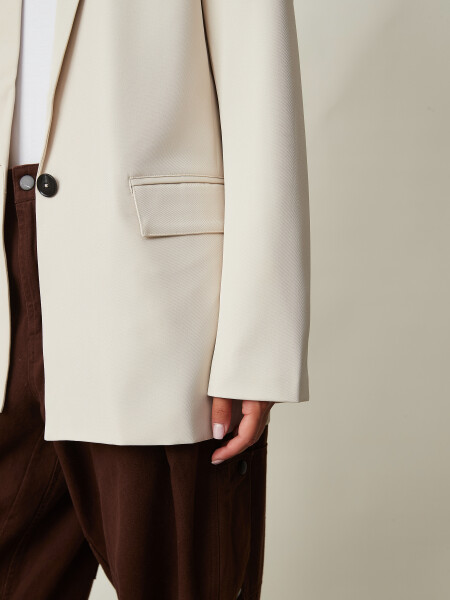 BLAZER GELDA BEIGE CLARO