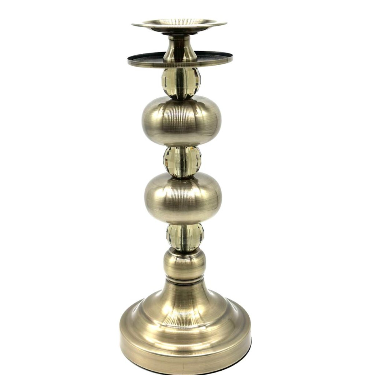 Candelabro de metal plateado T2 