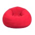 Puff Sillón Inflable de Pvc Con Respaldo Color Rojo + Inflador Puff Sillón Inflable de Pvc Con Respaldo Color Rojo + Inflador