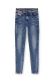Jean Para Mujer 1984 Slandy-High Azul Marino