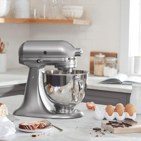 Batidora Planetaria Artisan Plata 4,8 Litros KitchenAid Batidora Planetaria Artisan Plata 4,8 Litros KitchenAid