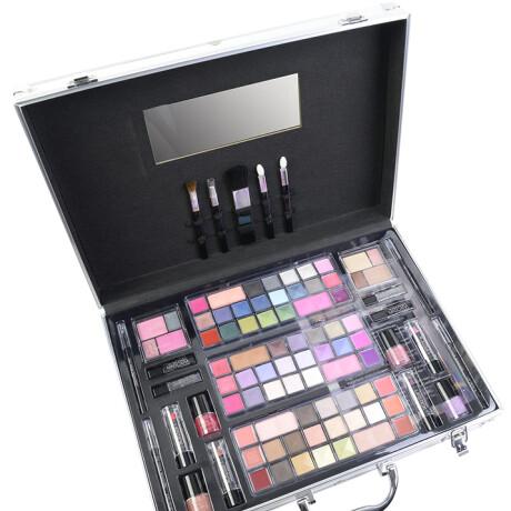 Valija de maquillaje The color workshop Color perfection 96 piezas