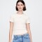 FRCH SS MOD RIB ABBRV TEE NEW OFF WHITE