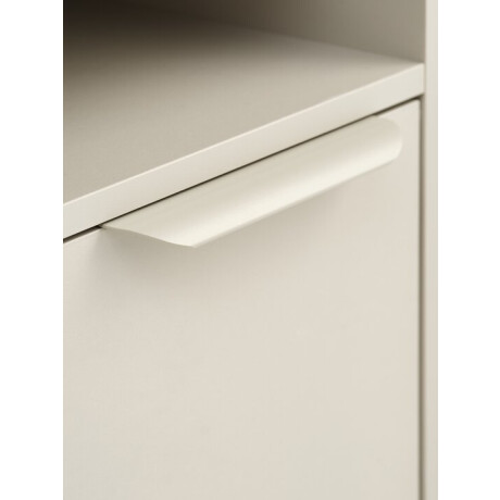 Mesa De Luz Skave 1 Puerta Beige