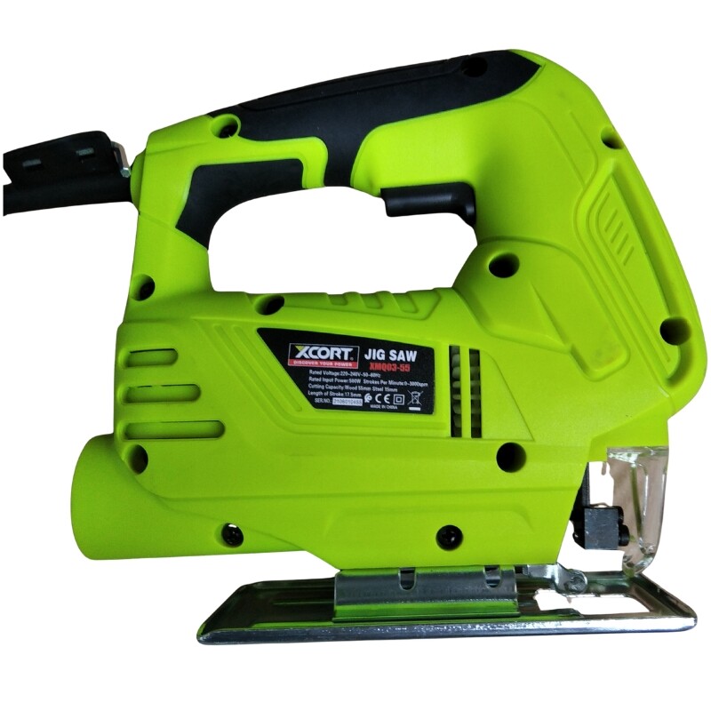 XCORT SIERRA CALADORA VELOCIDAD VARIABLE 0/3000RPM 55MM 500W Xcort Sierra Caladora Velocidad Variable 0/3000rpm 55mm 500w