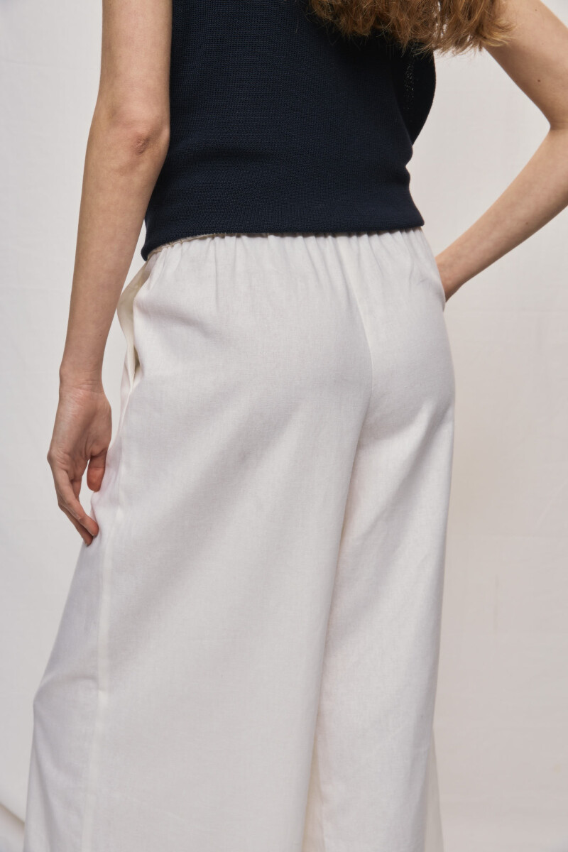 PANTALÓN PELU HIGH Crudo