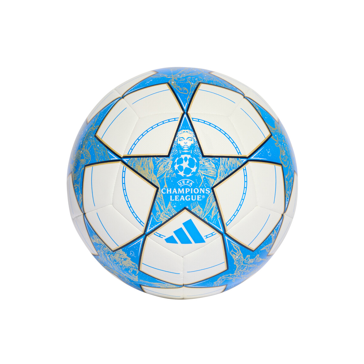 Pelota adidas UCL Training 25/26 League Stage - White & Blue - White & Blue 