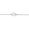 Pulsera Flor-Plata 925-Piedra Nácar-PU3299 conpiedra