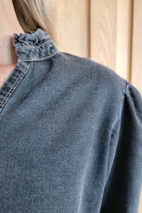 Blusa Copenhague Denim Negro
