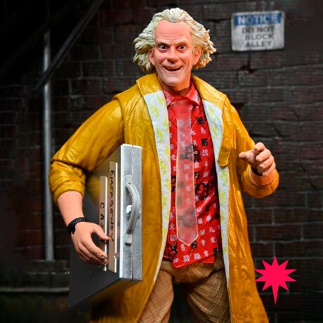 BACK TO THE FUTURE! PART 2 ULTIMATE DOC BROWN (2015) FIGURE BACK TO THE FUTURE! PART 2 ULTIMATE DOC BROWN (2015) FIGURE