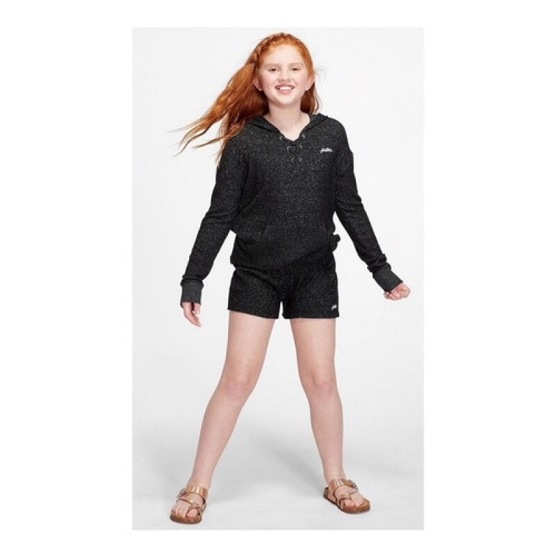 Short deportivo para niña Justice Negro