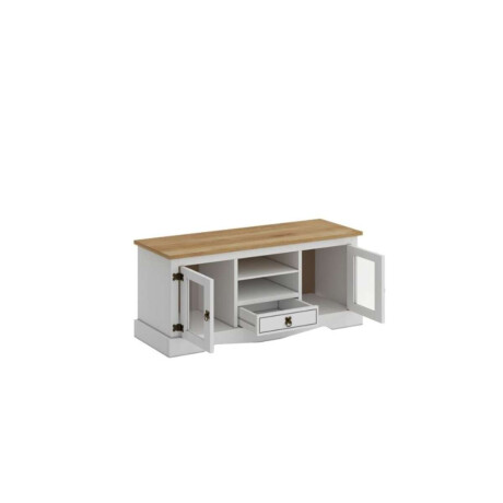 Rack 2 Puertas Vidrio Li­nea Mexicana Línea Mexicana