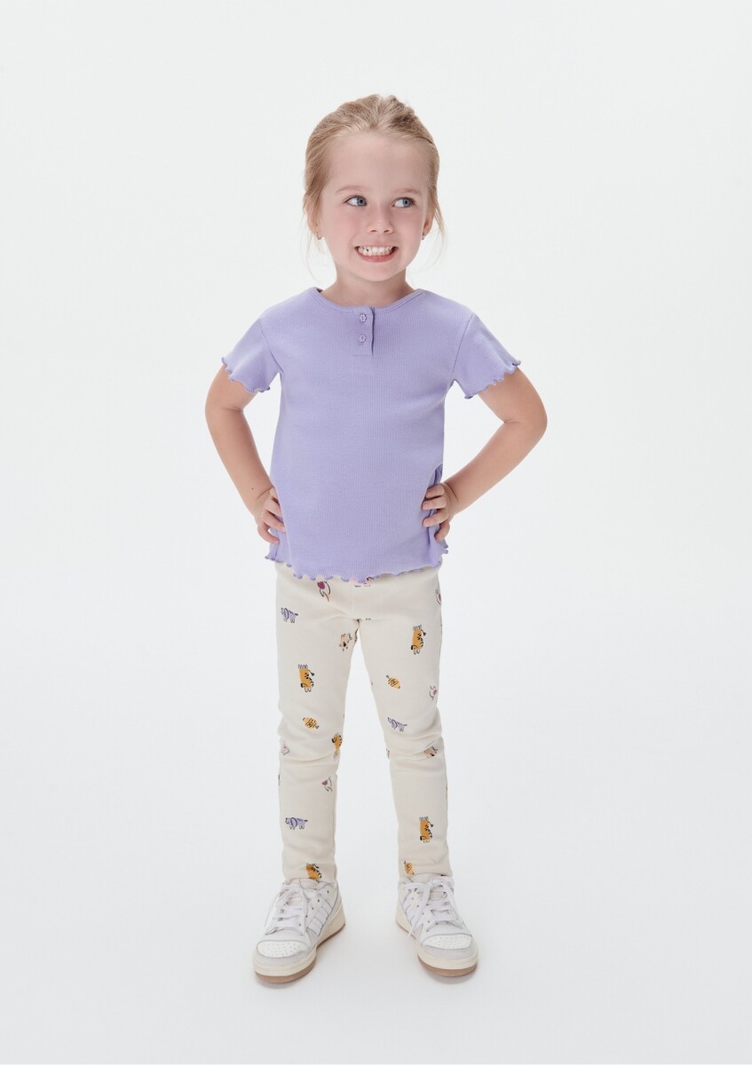 CALCA LEGGING FEM - BEGE 