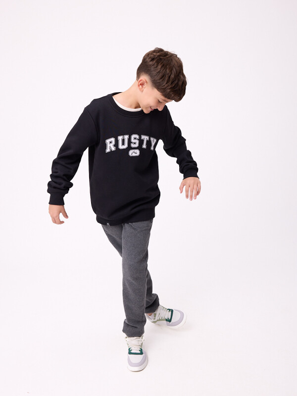 SWEATER KENSTOP TEEN RUSTY Negro