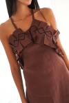 Blue Lagoon Dress Chocolate
