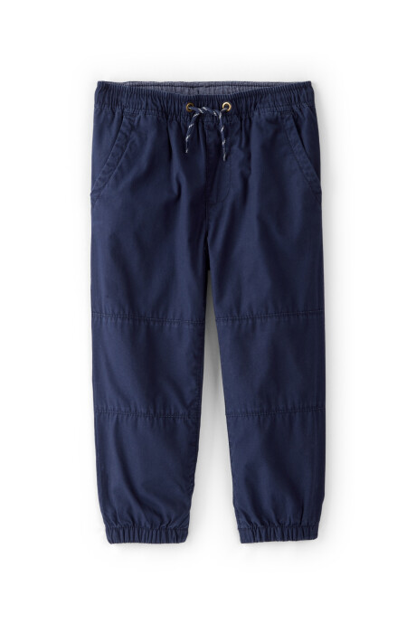 Pantalón deportivo de algodón, azul marino Pantalón deportivo de algodón, azul marino