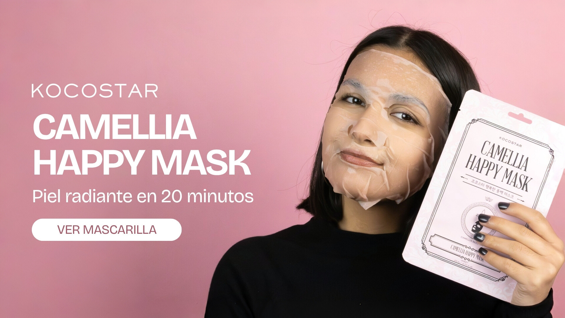 Camelia Happy Mask