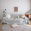 Manta sillon y cama punteada 180x300cm gris