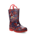 Bota de Niño Spiderman De Lluvia Rojo